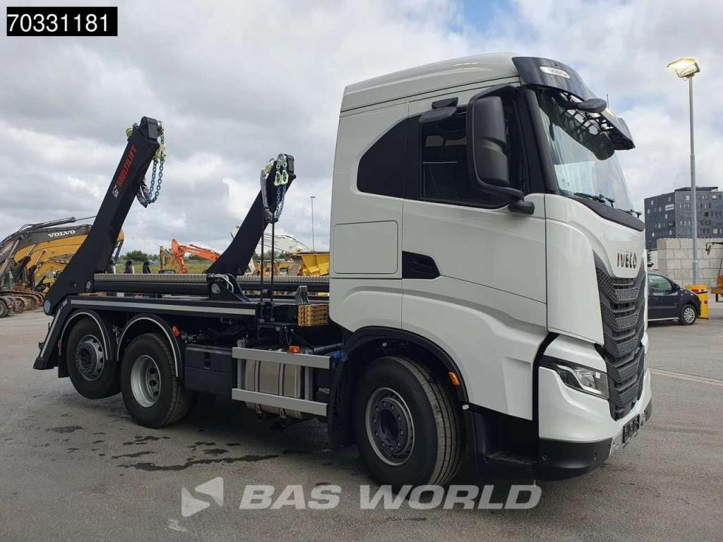 Iveco X-Way 530 6X2 NEW! Hiab FTR18 skiploader Automatic Euro 6 Foto 6