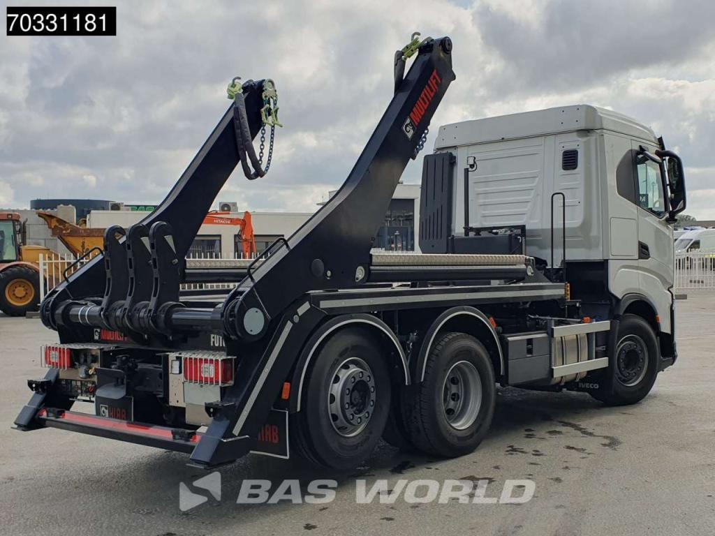 Iveco X-Way 530 6X2 NEW! Hiab FTR18 skiploader Automatic Euro 6 Foto 7
