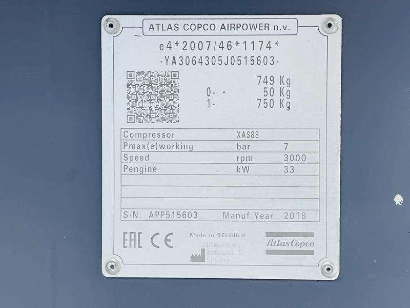 Atlas Copco XAS 88 Foto 7