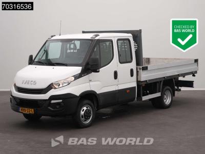 Iveco Daily 35C15 3.0L 150PK Dubbellucht Open Laadbak 3,5t Trekhaak Airco Euro6 Pritsche Pickup Open Box in vendita da BAS World B.V.