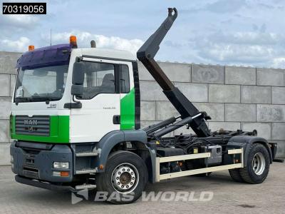 Man TGA 18.310 4X2 14 tons hooklift steelsuspension Manual Euro 2 in vendita da BAS World B.V.