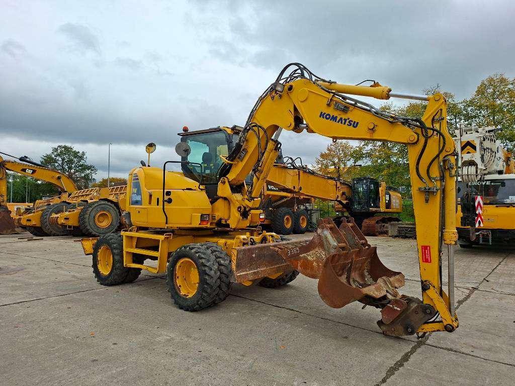 Komatsu PW 118 MR-8 (+ 3 buckets) Foto 3