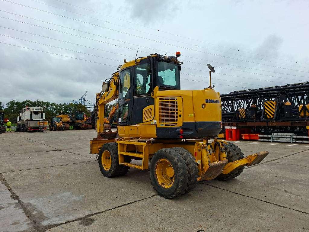 Komatsu PW 118 MR-8 (+ 3 buckets) Foto 6