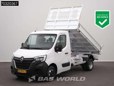 Renault Master 130PK Kipper met Kist 3.5t trekhaak Airco Cruise Tipper Kieper Benne A/C Cruise control in vendita da BAS World B.V.