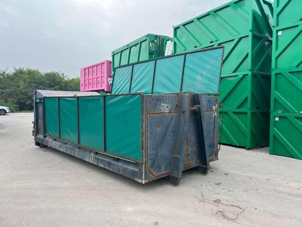 CONTAINER SCARRABILE USATO CON COPERCHIO Foto 3