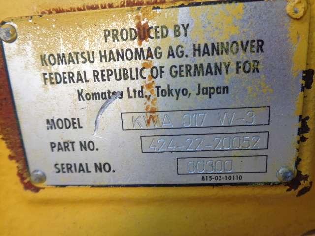 Assale anteriore per Komatsu WA 420-5 Foto 2