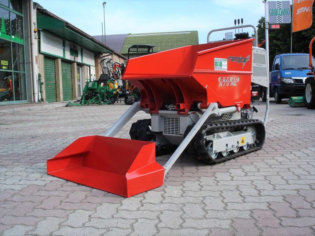 Rotair RAMPICAR R70 AE DUMPER AUTOCARICANTE - MOTORE DIESEL YANMAR Foto 1