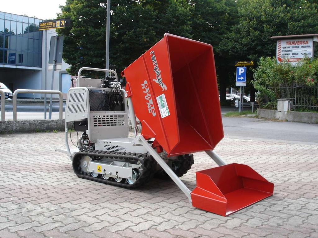 Rotair RAMPICAR R70 AE DUMPER AUTOCARICANTE - MOTORE DIESEL YANMAR Foto 13