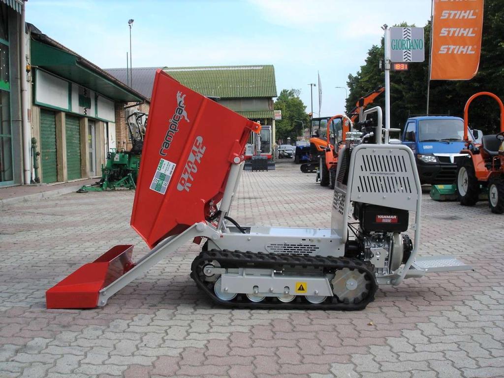 Rotair RAMPICAR R70 AE DUMPER AUTOCARICANTE - MOTORE DIESEL YANMAR Foto 14