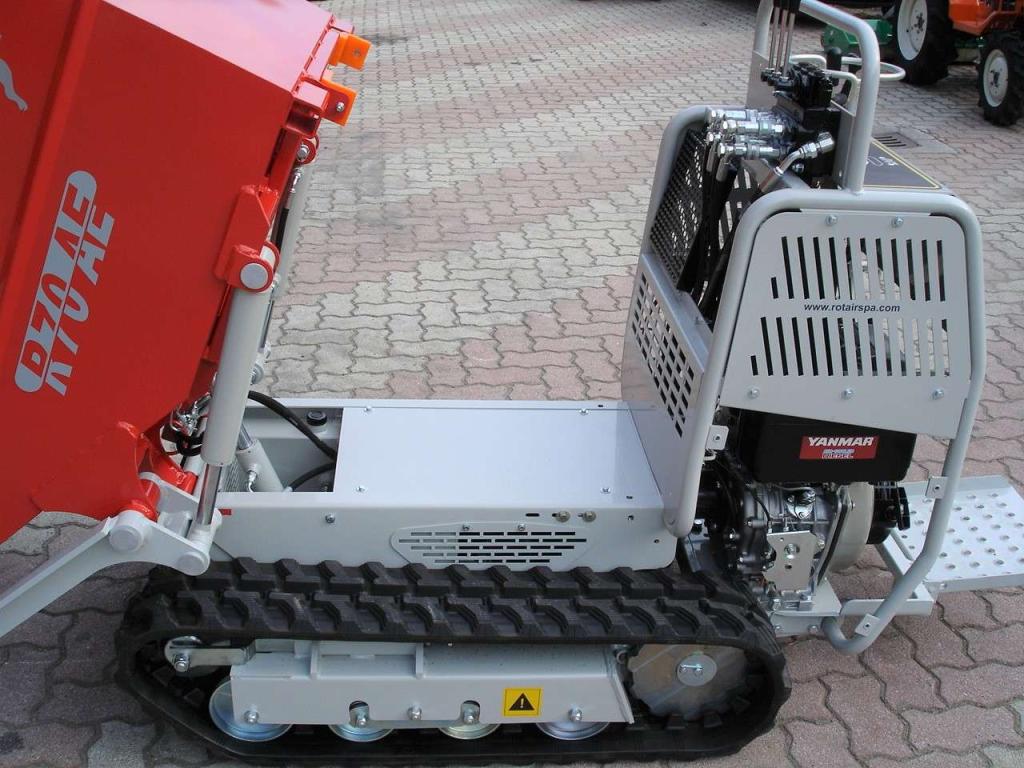 Rotair RAMPICAR R70 AE DUMPER AUTOCARICANTE - MOTORE DIESEL YANMAR Foto 19