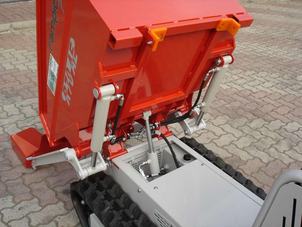 Rotair RAMPICAR R70 AE DUMPER AUTOCARICANTE - MOTORE DIESEL YANMAR Foto 21