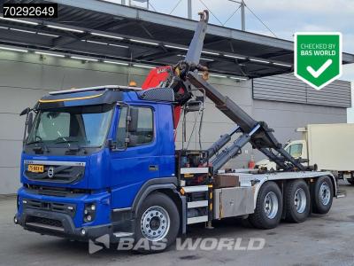 Volvo FMX 460 FMX 8X4 NL-Truck HMF 2420-K3 Kran Crane 26tons Hyva-lift VEB+ Euro 5 in vendita da BAS World B.V.