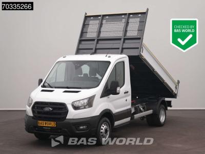 Ford Transit 165pk Kipper Dubbellucht 3,5t Trekhaak Airco Camera Euro6 Tipper Benne Kieper A/C Towbar in vendita da BAS World B.V.