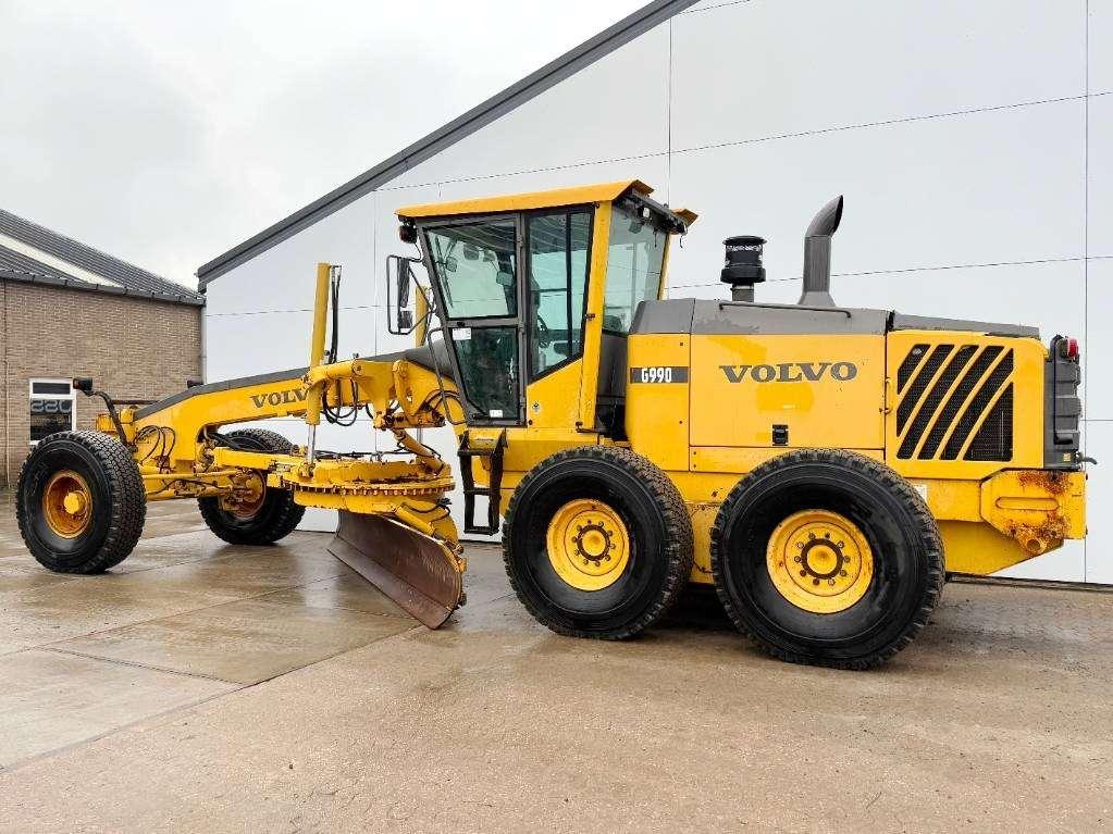 Volvo G990 - 4.85m Blade / Pushblock / Airco Foto 2