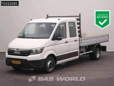 Man TGE 5.180 Automaat 180PK Dubbel Cabine Open Laadbak Dubbellucht Trekhaak Airco Cruise Euro6 Pritsch in vendita da BAS World B.V.
