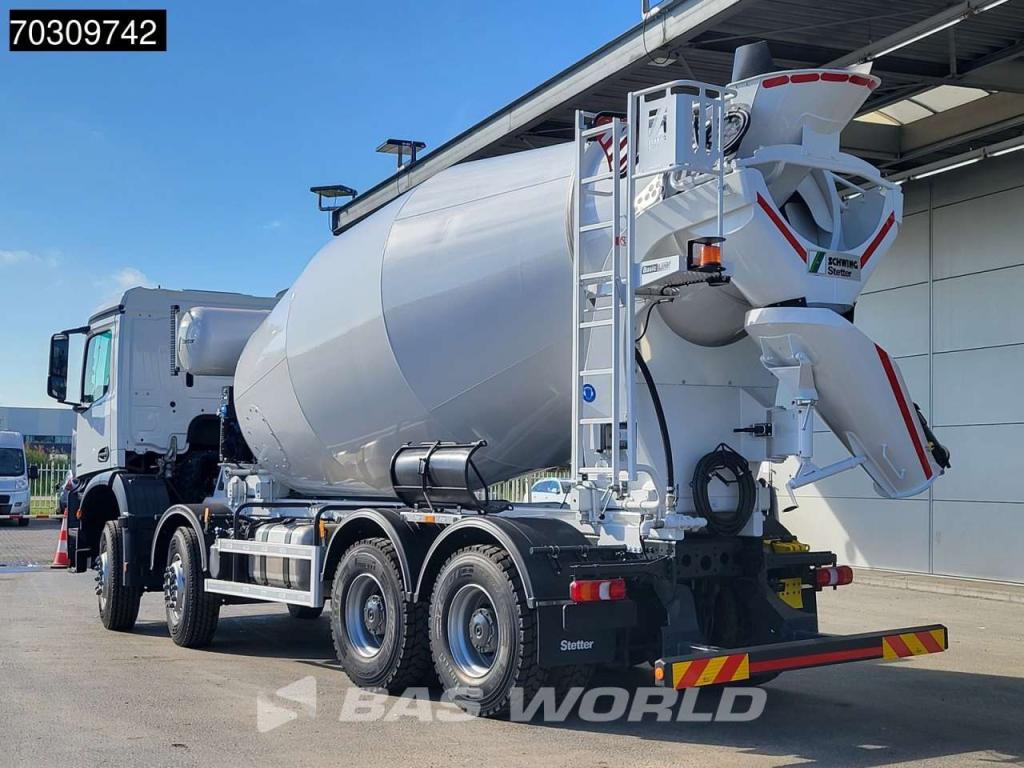 Mercedes-Benz Arocs 4142 8X4 NEW! 12m3 Stetter Mixer Steelsuspension Big-Axle Euro 6 Foto 2