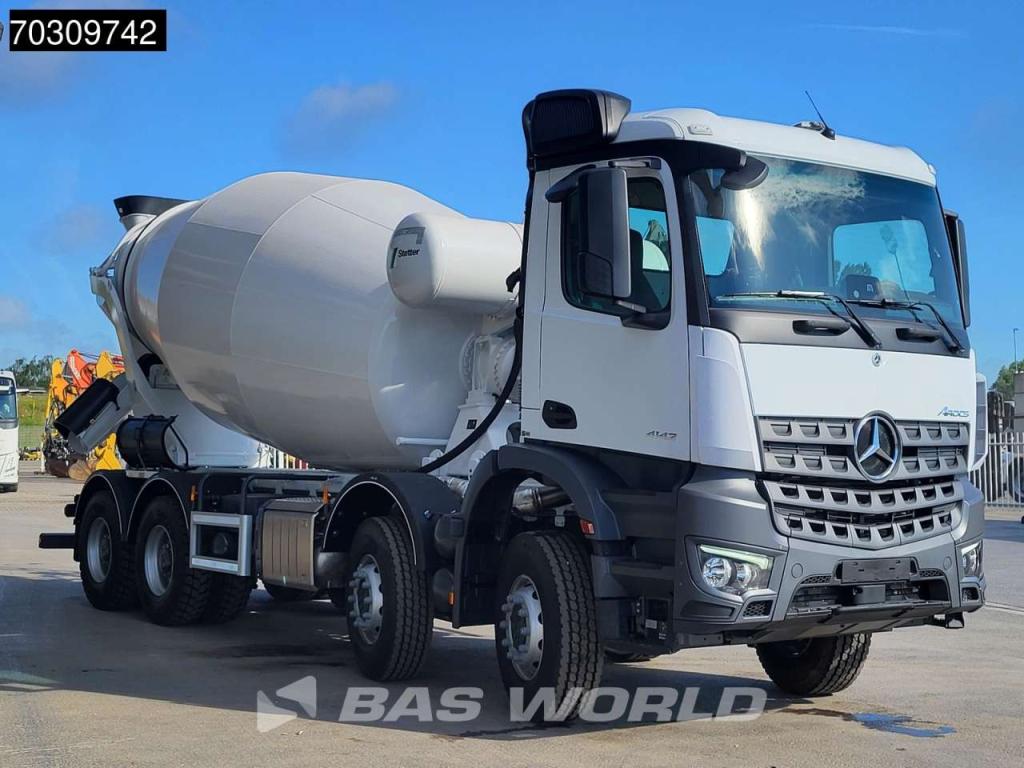 Mercedes-Benz Arocs 4142 8X4 NEW! 12m3 Stetter Mixer Steelsuspension Big-Axle Euro 6 Foto 3