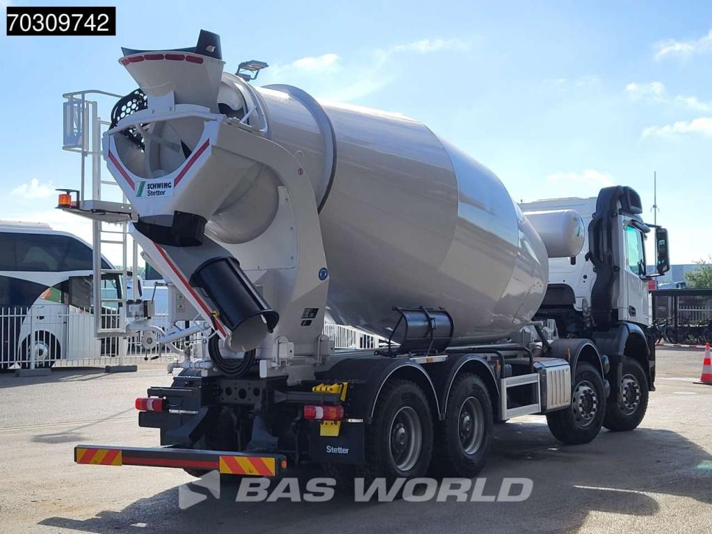 Mercedes-Benz Arocs 4142 8X4 NEW! 12m3 Stetter Mixer Steelsuspension Big-Axle Euro 6 Foto 5