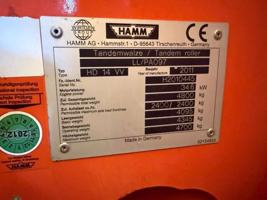 Hamm AG 201 HD 14 VV Foto 7