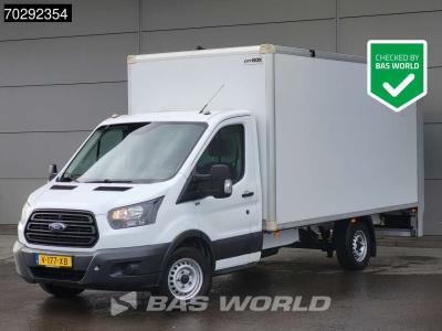 Ford Transit 130pk Laadklep Zijdeur Bakwagen Airco D'Hollandia APK 01-2026 Meubelbak Koffer A/C in vendita da BAS World B.V.