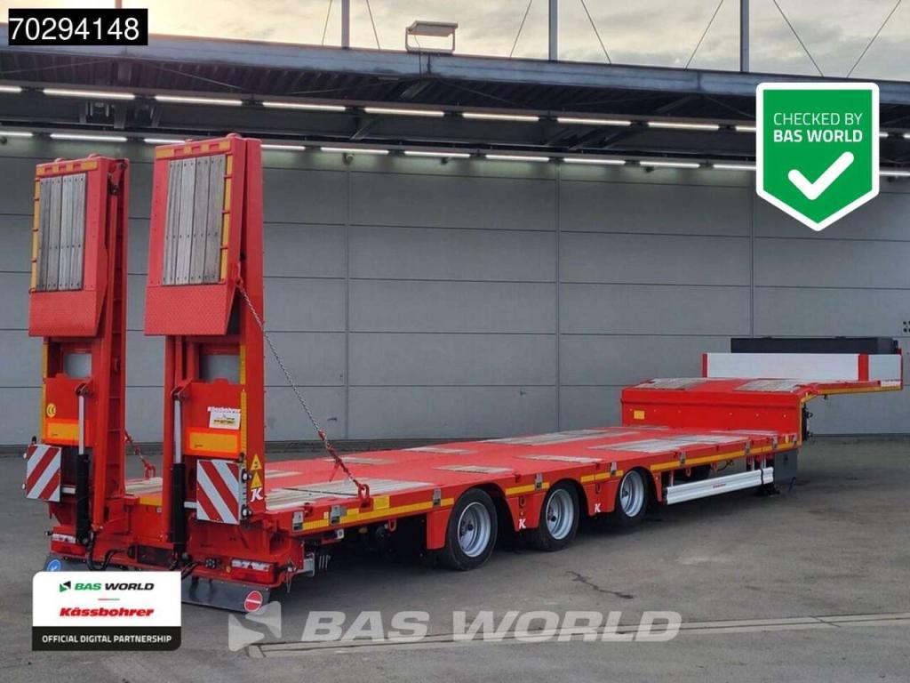 Kässbohrer LB3E 3 axles Steering+Lift Axle Extendable Ramps Foto 1