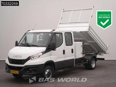 Iveco Daily 35C16 3.0L Dubbel Cabinbe Navi Kipper Airco Cruise 3,5t Trekgewicht Euro6 Tipper Benne Kieper in vendita da BAS World B.V.