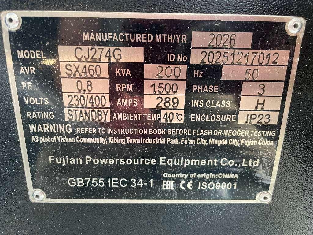 DPX CJ274G - 200 kVA Alternator - DPX-33908 Foto 7
