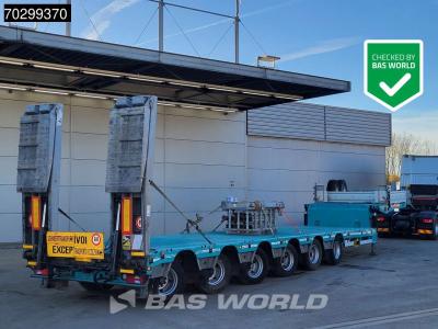 De Angelis 6SA00 Extendable750cm  6xSteeringaxle Hydraulic Neck Ramps in vendita da BAS World B.V.