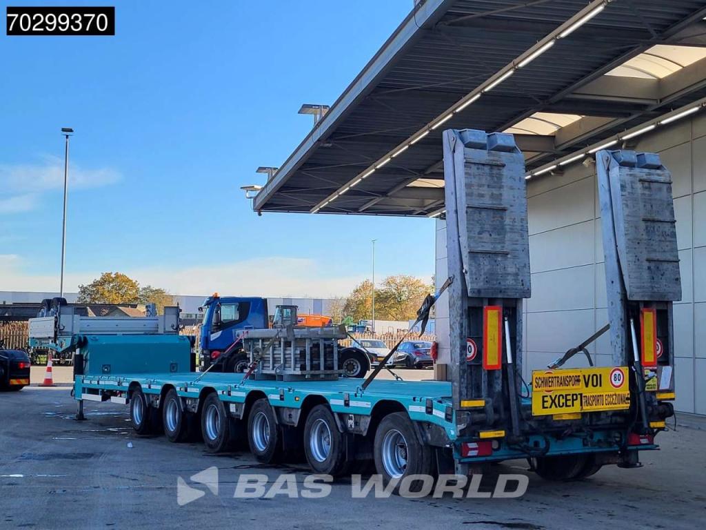 De Angelis 6SA00 Extendable750cm  6xSteeringaxle Hydraulic Neck Ramps Foto 6