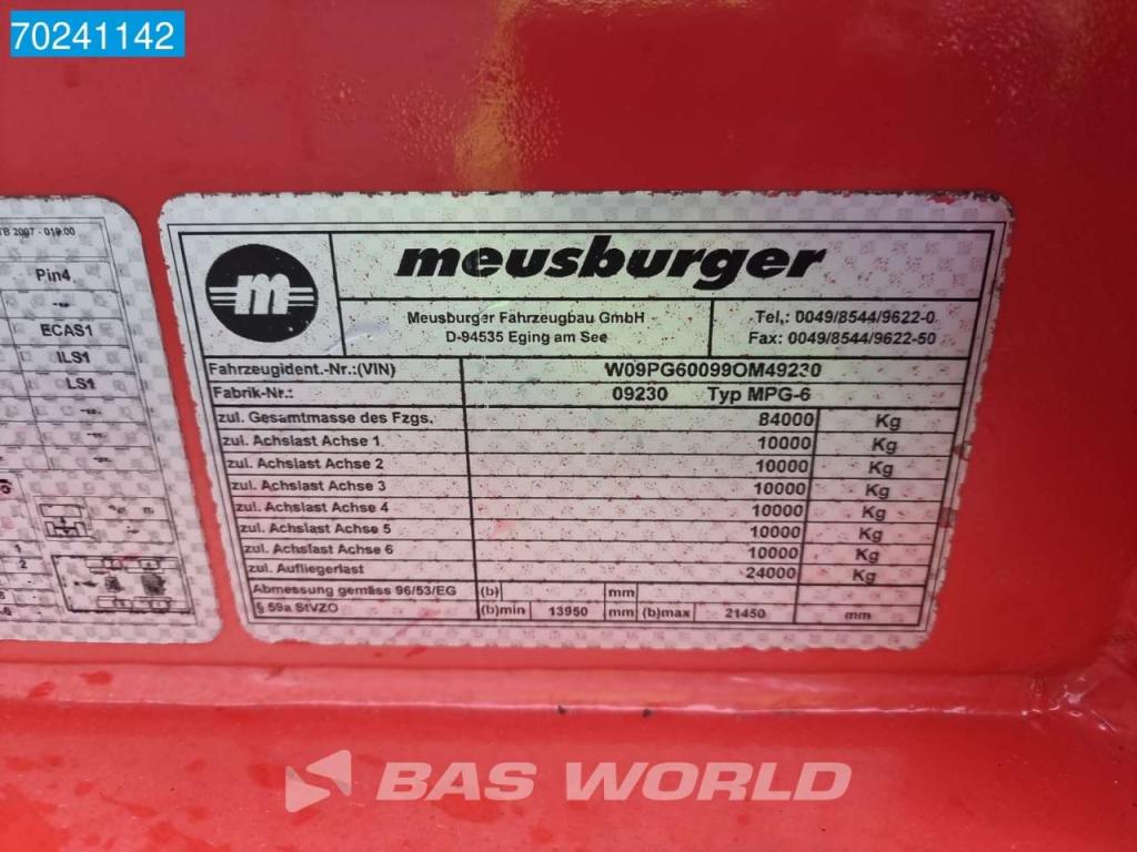 Meusburger MPG-6 6 axles 6x Lenkachse 7.5M Extendable Tridec Foto 23