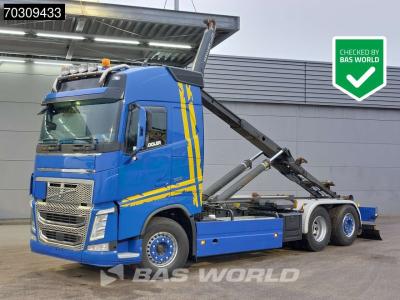 Volvo FH 500 FH 6X2 Meiller RS 21 70 containersysteem Lift+steering Axle VEB+ Euro 6 in vendita da BAS World B.V.