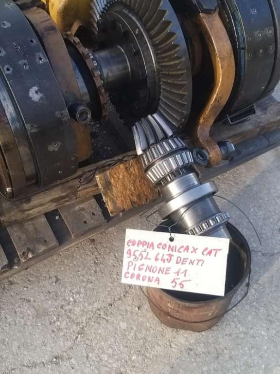 Coppia conica per Caterpillar 955L 64J10000 Foto 4