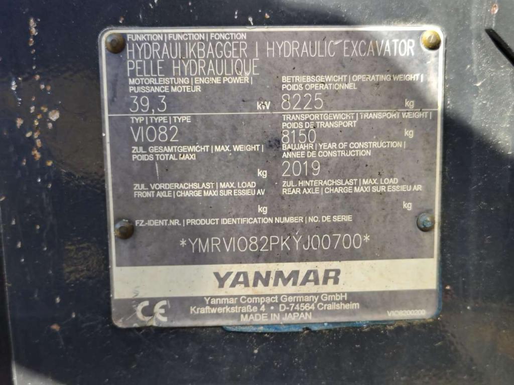 Yanmar VIO 82 Foto 27