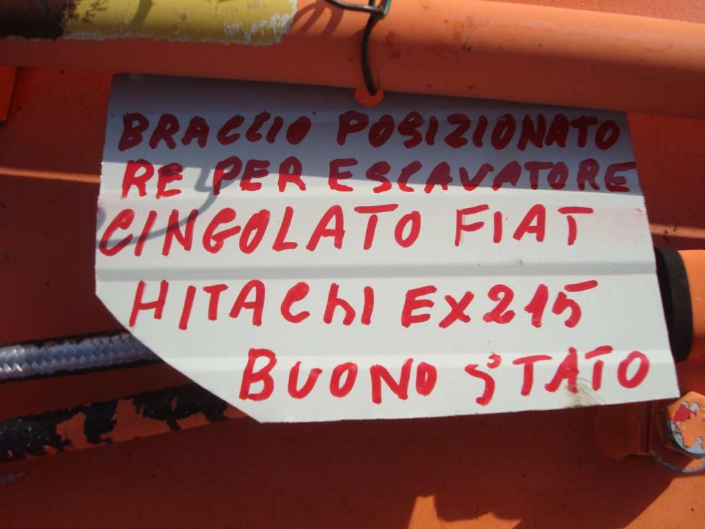 Braccio posizionatore per Fiat Hitachi EX 215 Foto 5