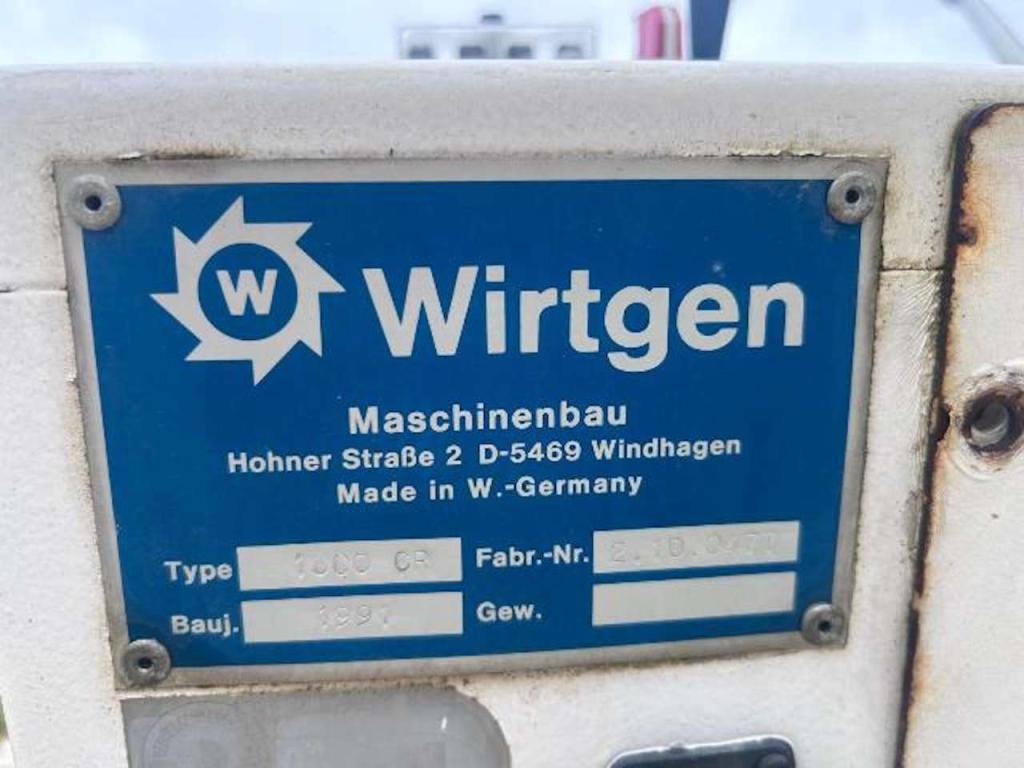 Wirtgen 1000CR Foto 15