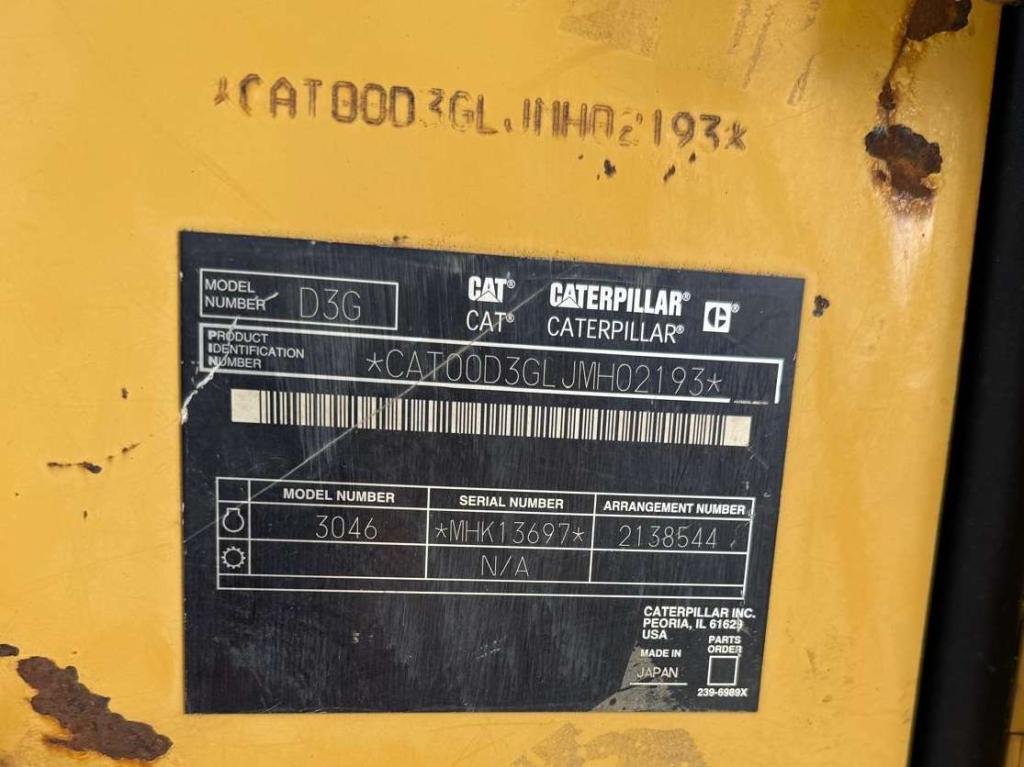 Caterpillar D3G-XL Foto 5