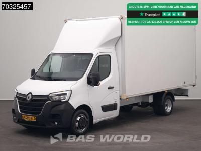 Renault Master 165PK Dubbellucht Bakwagen LED Airco Cruise Euro6 Meubelbak Koffer Airco Cruise control in vendita da BAS World B.V.