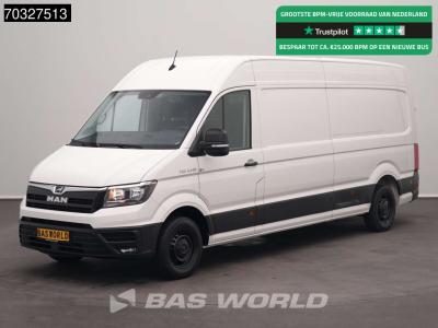 Man TGE 3.140 Automaat L4H3 Airco Cruise Camera Parkeersensoren v+a Euro6 L3H2 Airco Cruise control in vendita da BAS World B.V.