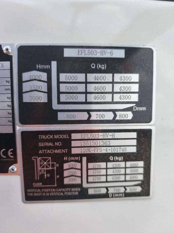 EP Equipment EFL503-HV-6 Foto 7