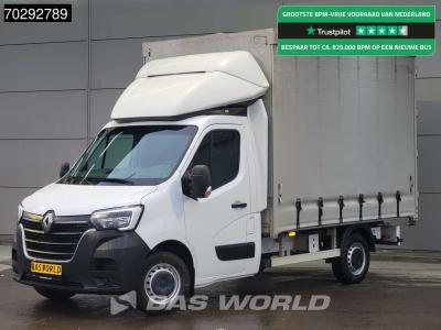 Renault Master 145PK Schuifzeilen Achterdeuren Bakwagen LED Airco Cruise Euro6 Meubelbak Koffer Zeilen Zeil in vendita da BAS World B.V.