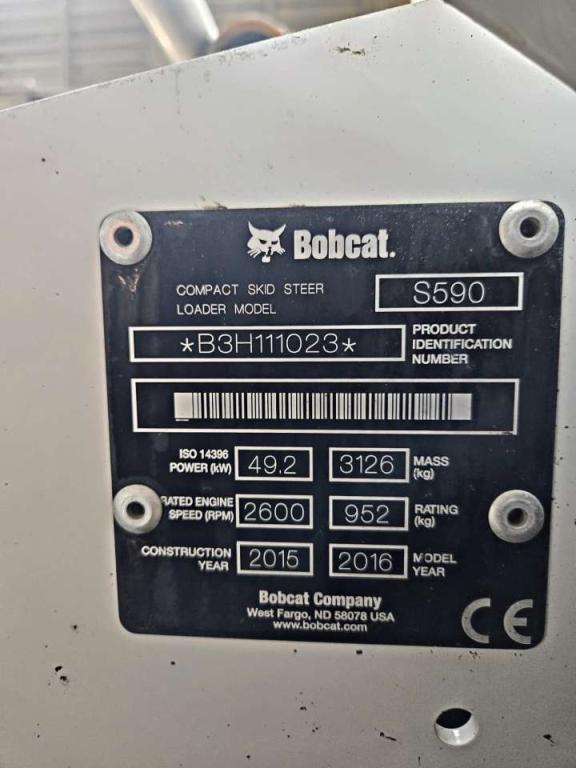 Bobcat S590 Foto 6