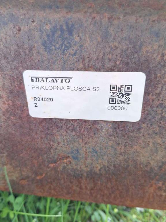 S2 for 25-32 ton excavators Attachment plate Foto 5