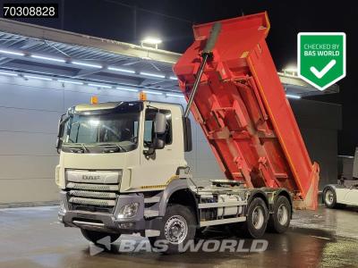 Daf CF 480 CF 6X4 Tractorhead + 12m3 AJK tipper wechselsystem Steelsuspension Big-Axle Euro 6 in vendita da BAS World B.V.