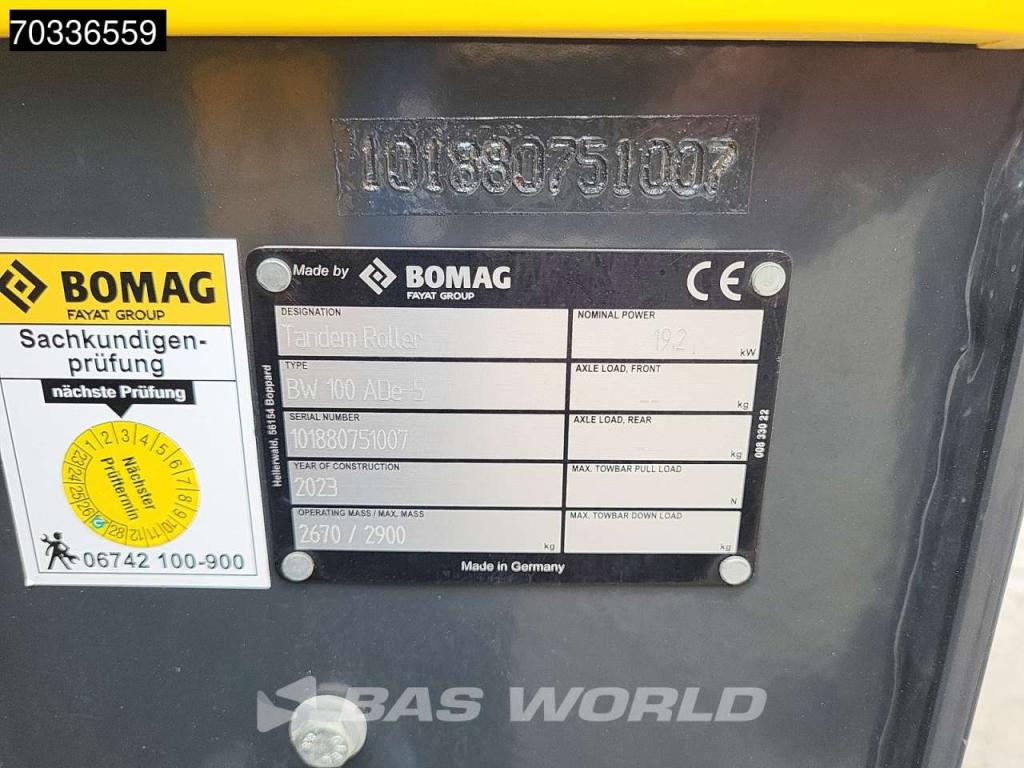 Bomag BW100 ADe-5 ELECTRIC Foto 29