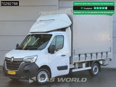 Renault Master 145PK Schuifzeilen Achterdeuren Bakwagen LED Airco Cruise Euro6 Meubelbak Koffer Zeilen Zeil in vendita da BAS World B.V.
