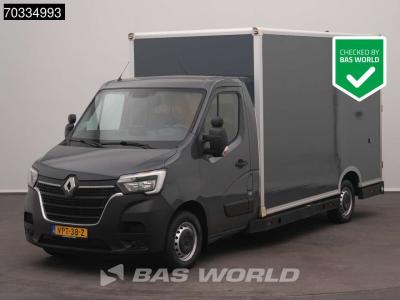 Renault Master 150PK Automaat Luchtvering Bakwagen Airco Cruise Camera APK 05-2027 Euro6 Lowliner Koffer Ve in vendita da BAS World B.V.