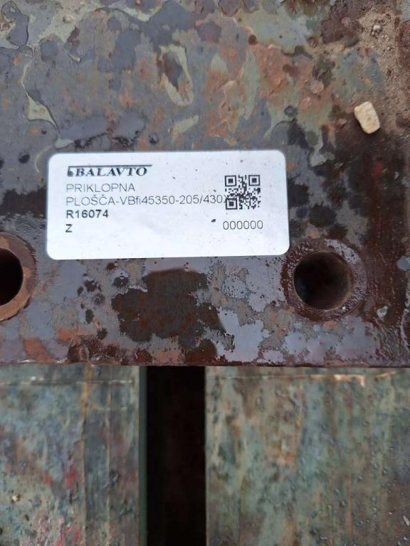 for 5-12 ton excavators Attachment plate Foto 9