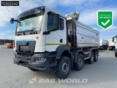 Man TGS 41.400 8X4 20m3 KH Kipper Tarpaulin Automatic Big-Axle EURO 2 in vendita da BAS World B.V.