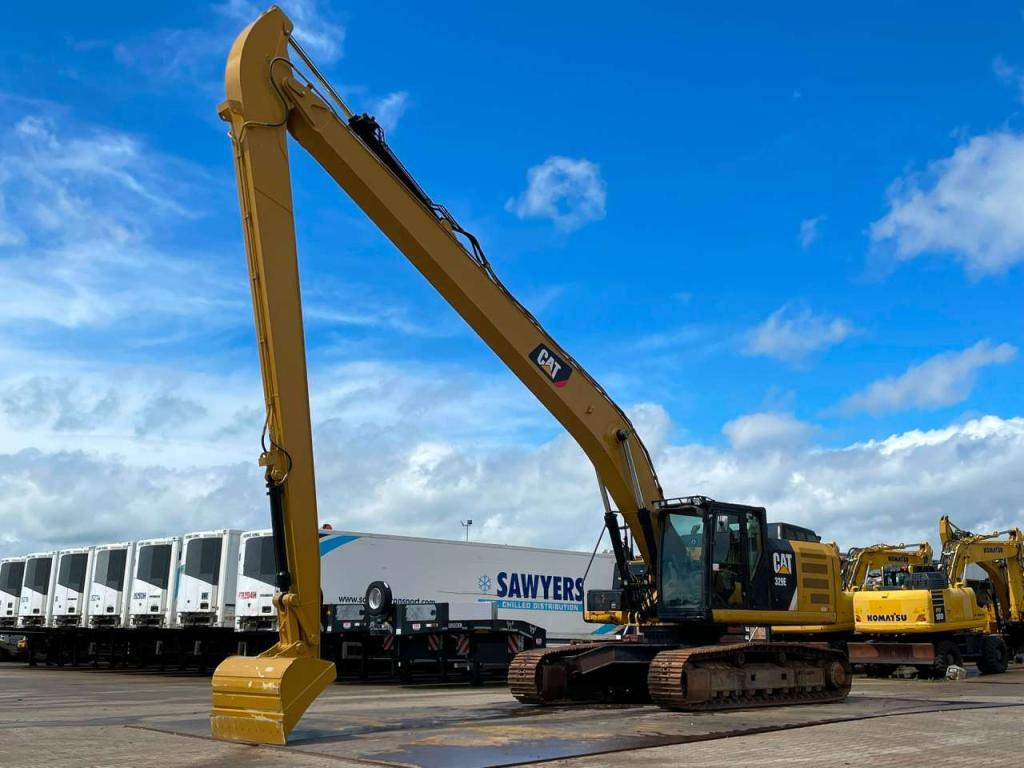 Caterpillar 329E Long Reach Excavator Foto 2