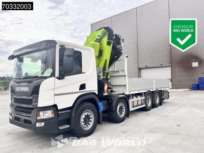 Scania P500 8X4 NEW! Zoomlion ZLK7600V803-2 Crane Kran Remote Control in vendita da BAS World B.V.